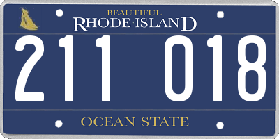 RI license plate 211018