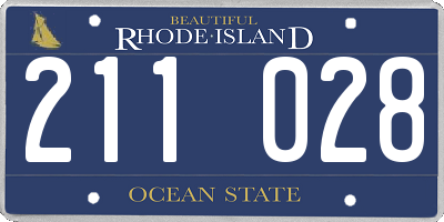 RI license plate 211028