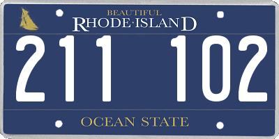 RI license plate 211102