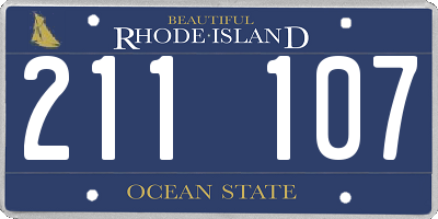 RI license plate 211107