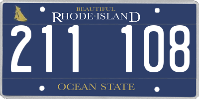 RI license plate 211108