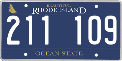 RI license plate 211109