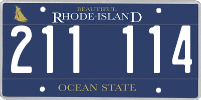 RI license plate 211114