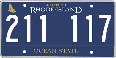 RI license plate 211117