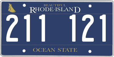 RI license plate 211121