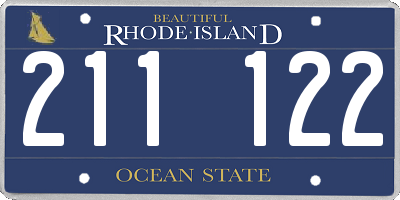 RI license plate 211122