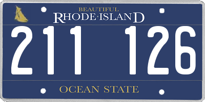RI license plate 211126