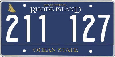 RI license plate 211127
