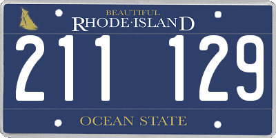 RI license plate 211129