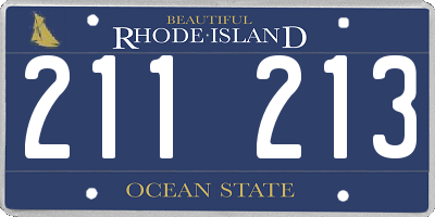 RI license plate 211213
