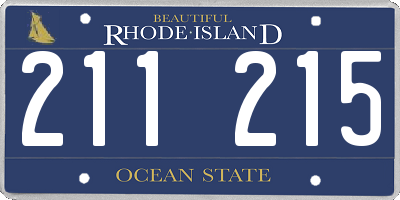 RI license plate 211215
