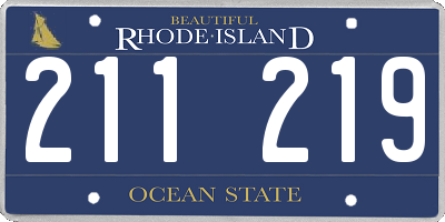 RI license plate 211219