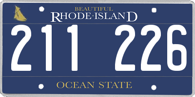 RI license plate 211226