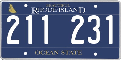 RI license plate 211231