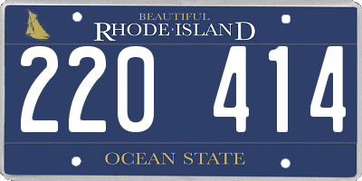 RI license plate 220414