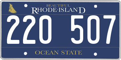 RI license plate 220507