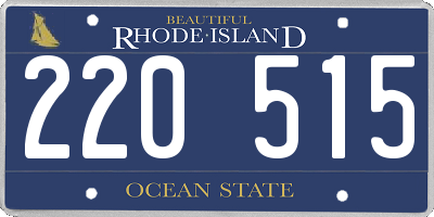 RI license plate 220515