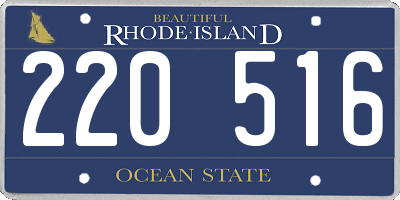 RI license plate 220516