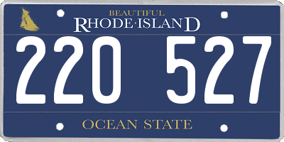RI license plate 220527