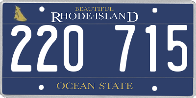 RI license plate 220715