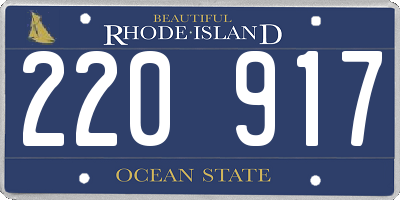 RI license plate 220917