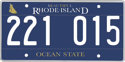 RI license plate 221015