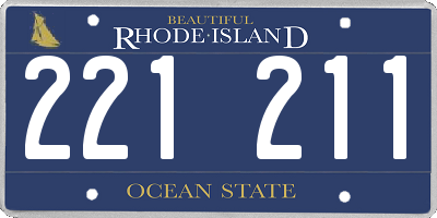 RI license plate 221211