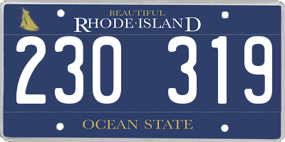 RI license plate 230319