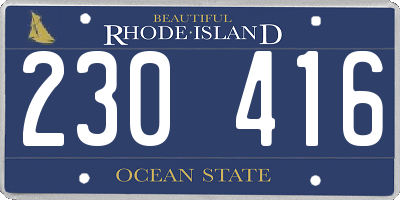RI license plate 230416