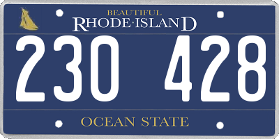 RI license plate 230428