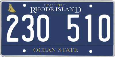 RI license plate 230510