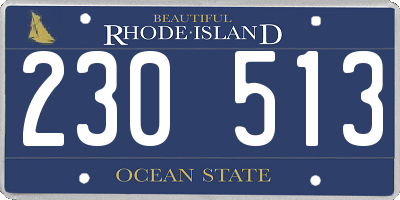 RI license plate 230513