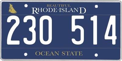 RI license plate 230514