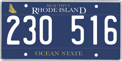 RI license plate 230516