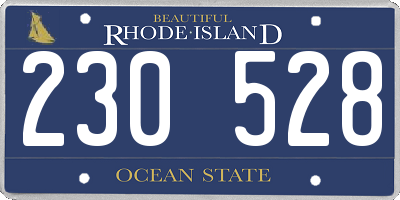 RI license plate 230528