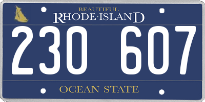 RI license plate 230607