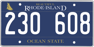 RI license plate 230608