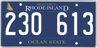 RI license plate 230613