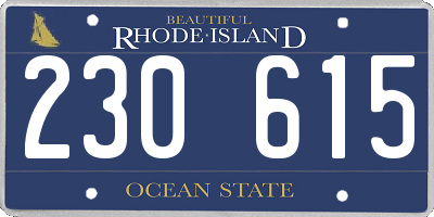 RI license plate 230615