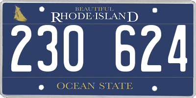 RI license plate 230624