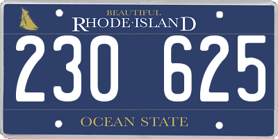 RI license plate 230625