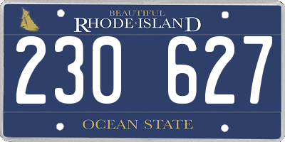 RI license plate 230627