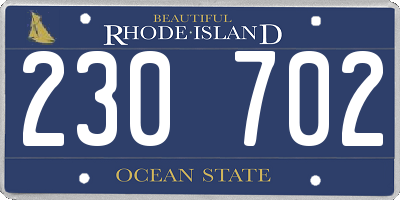 RI license plate 230702