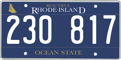 RI license plate 230817