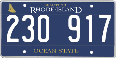RI license plate 230917