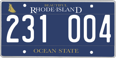 RI license plate 231004