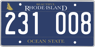 RI license plate 231008