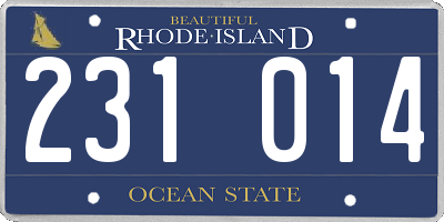 RI license plate 231014