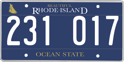 RI license plate 231017
