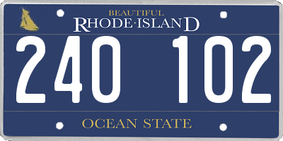 RI license plate 240102